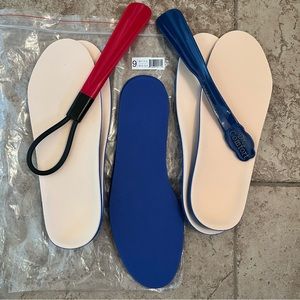 2 Pair Of Orthotic Inserts From Podiatrist Plus Shoehorns And More